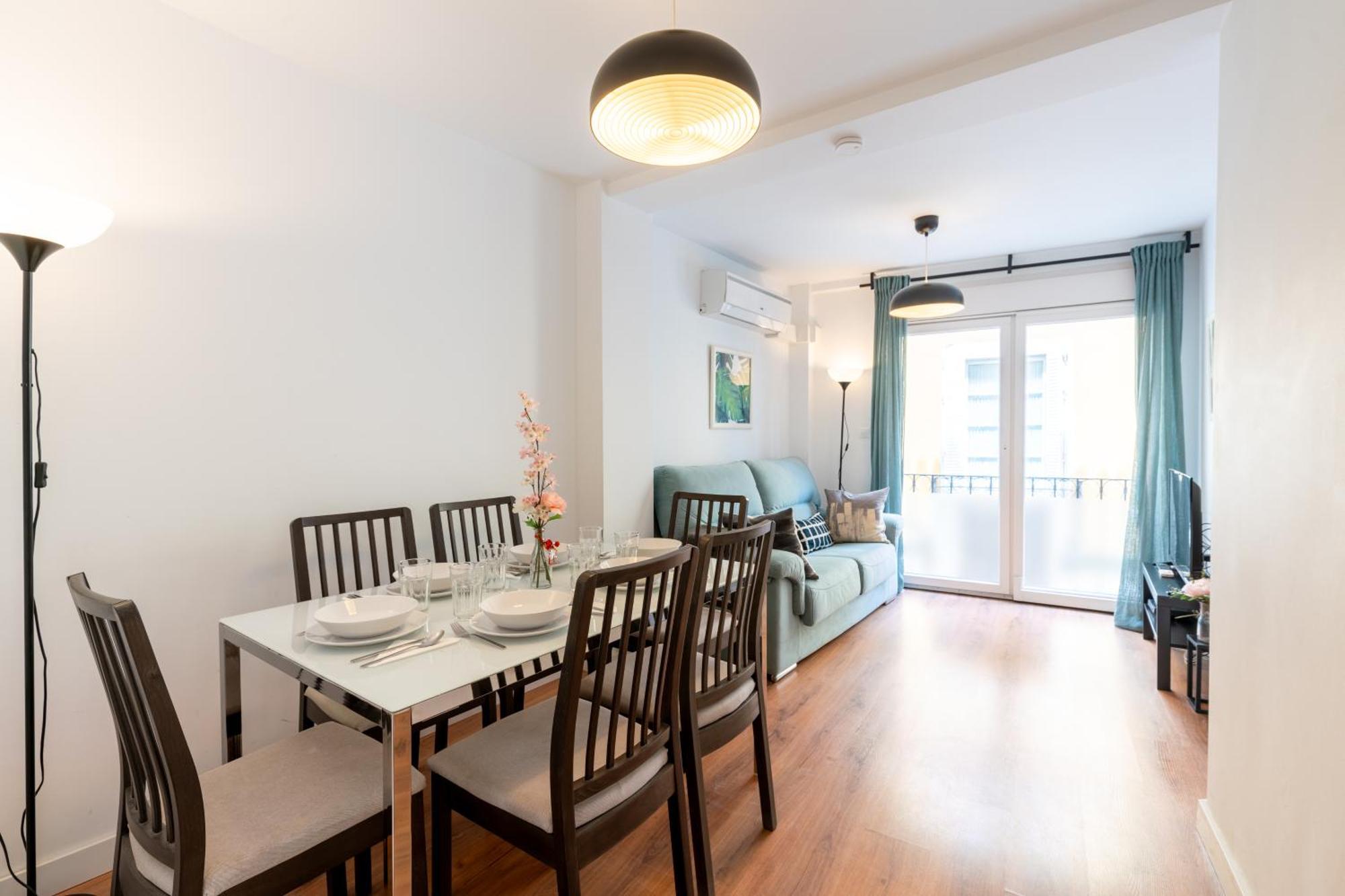شقة Sn Parking Incluido 4Bd 2Bth Excelente Ubicacion إشبيلية المظهر الخارجي الصورة